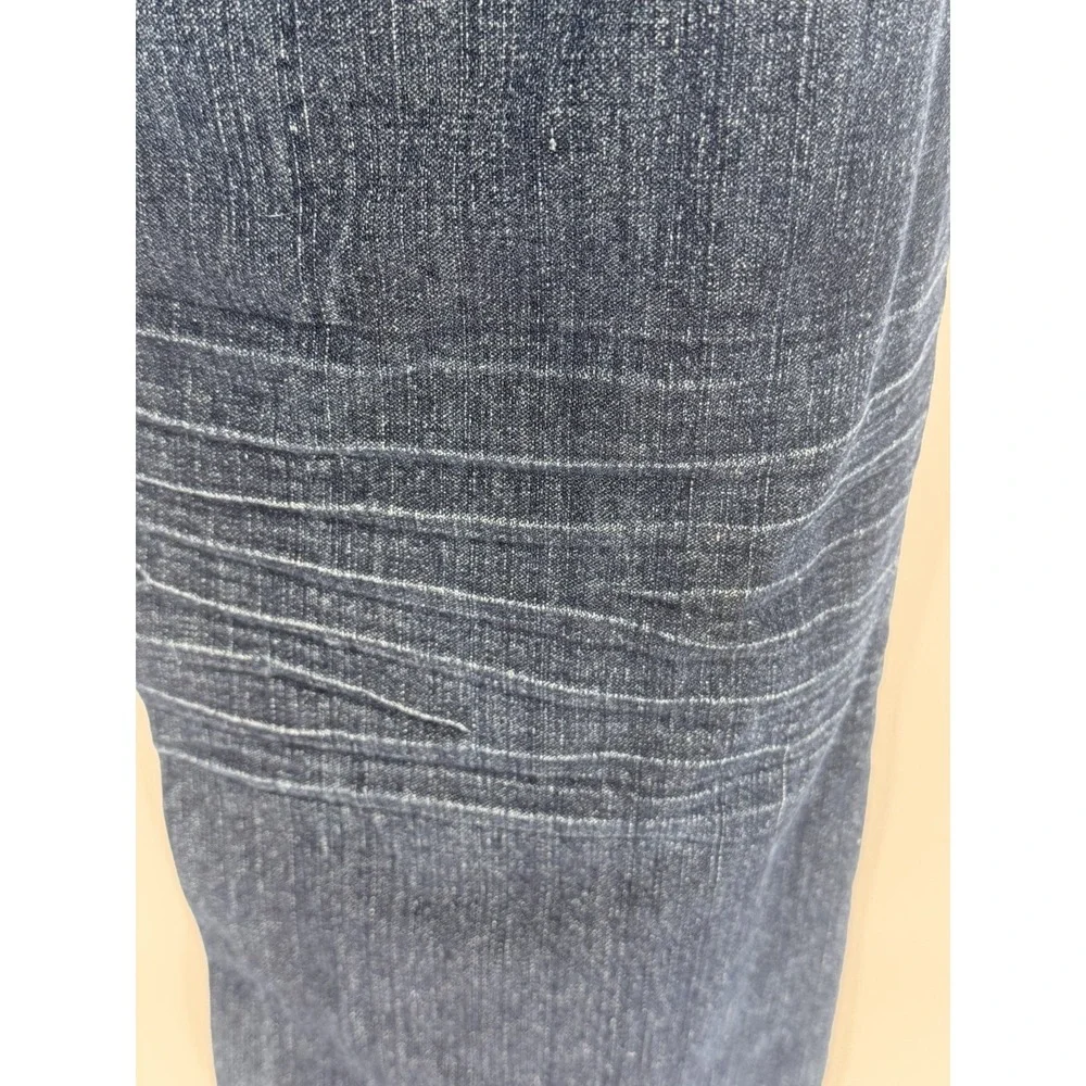 True Religion Section‎ Straight Super QT Contrast Stitch Blue Jeans Mens 36